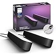 Philips Hue White & Color Ambiance Play Lightbar Doppelpack schwarz 2x490lm, dimmbar, bis zu 16 Millionen Farben, steuerbar v