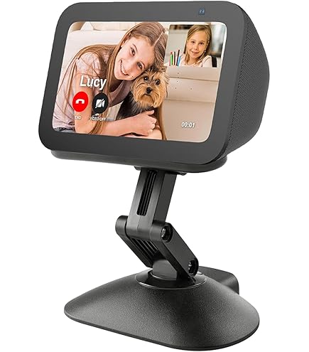 shinar Metal Wall Mount for Echo Show 8 (3rd Generation) - Swivels