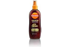 Carroten Intensive Tanning Oil 70 ml - Accelerateur de Bronzage - Huile de Bronzage Intense - Activateur de Bronzage - avec Vitamines A & E - SPF0