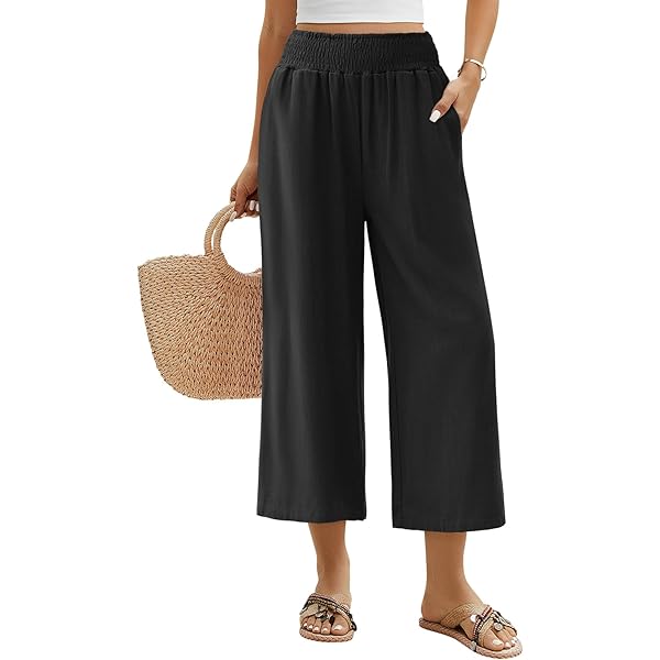 Yuson Girl Dames zomerbroek linnen broek dames zomer katoen