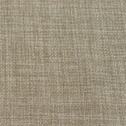 CREAM SOFT PLAIN LINEN LOOK HOME ESSENTIAL DESIGNER LINOSO CURTAIN CUSHION SOFA BLIND UPHOLSTERY FABRIC MATERIAL SOLD BY THE METRE by IWF
