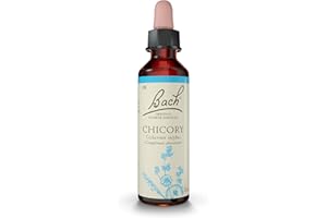 FLEURS DE BACH ORIGINAL - Chicory No 8 - Pour plus de générosité - Aide à donner sans rien attendre en retour - Élixir floral naturel pour le bien-être émotionnel - Compte-Gouttes 20ml - Vegan