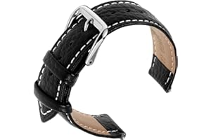 cobee pasek do zegarka z prawdziwej skóry, pierwsza warstwa skóry cielęcej, pasek do zegarka w stylu vintage z klamrą ze stali nierdzewnej uniwersalne paski zamienne dla mężczyzn i kobiet