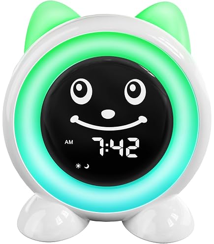 YONGYAO Reveil Lapin réveil pour Enfants Réveil Lumineux pour bébé avec
