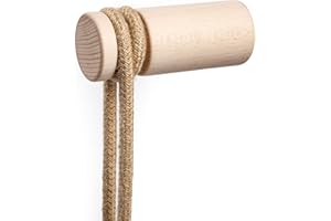 CREATIVE CABLES Rolé, passe-câble en bois, fixation murale pour lampe à suspension - Neutre