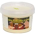 Organic Unrefined Shea Butter for Conditioning Sensitive and Dry Skin Baby Skin Salve Treatment of Eczema Psoriasis and Damaged Skin(500grams)