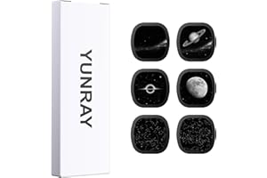 YUNRAY Galaxy Projector Disc – Diapositiva de proyector Ultra HD, Compatible con YUNRAY Galaxy Projector Pro y Modelos SKE-TKQ01 y BL-DQY02 (Pro Versión) – Juego de 6 Discos