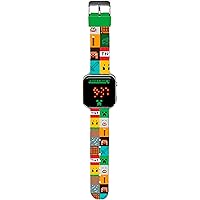 Montre LED Minecraft Euroswan Pour Enfants - Design Coloré Et Ludique MIN4129