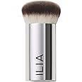 ILIA - Perfecting Buff Brush | Non-Toxic, Vegan, Cruelty-Free, Multi-Use Brush With Aluminum Handle + Soft, Synthetic Bristles (Clean Makeup Tool)