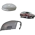 PALAUTOLIGHTS Side Mirror Lower and Upper Cover Cap with indicator space cut compatible with Honda City (Launch Year:2014-2019)-Right/Driver Side