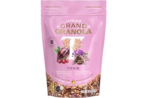 FOURMI BIONIQUE La Fourmi - Grand Granola Tonik - Granola chocolat espresso, canneberges séchées, cacao, flocons d’avoine - 84% d’ingrédients bio - naturel - granola bio