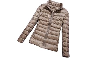 PEUIGNAO Plumifero Ultraligero Mujer Chaqueta Plumas Ligeros Mujer Plumífero Ligero Mujer Talla Grande Anorak Mujer Plumon Puffer Jacket Plumiferos Cazadora Pluma Plumones Abrigo Acolchado Down Jacket Mujer