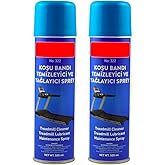 İşkur makina Koşu Bandı Bakım Silikon Yağı 2 Adet 500 ML Yağlayıcı Sprey