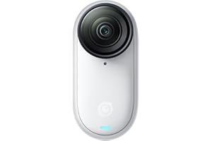 Cámara Individual Insta360 GO 3S (sin Action Pod/ni Cargador Incluido) - 64 GB en Blanco, Cámara portátil en 4K para vlogging con estabilización, Resistente al Agua, con Apple Find My