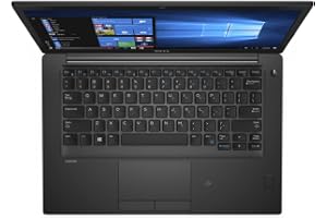 Dell (Renewed) (Refurbished) Latitude 7480 Light Weight Business Laptop, Core i5-7300U CPU, 8GB DDR4 RAM, 256GB SSD M.2 HDD, 14 inch Display, Windows 11