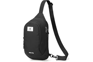 SKYSPER Sacoche Bandouliere 6L, Antivol Sacs à dos Porté Travers avec RFID Triple Protection pour Voyage Randonnées iPad