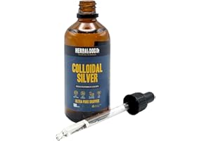 Herbal Dog Co Colloidal Silver Drops for Dogs – High Potency 20PPM – Targeted Relief for Minor Cuts, Grazes, Hot Spots, Sores & Irritations in Smaller Areas – Natural, Lick-Safe, Vegan, Made in UK