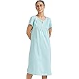 Amazon Brand - Symbol Women's Cotton Calf Length Regular Fit Nighty