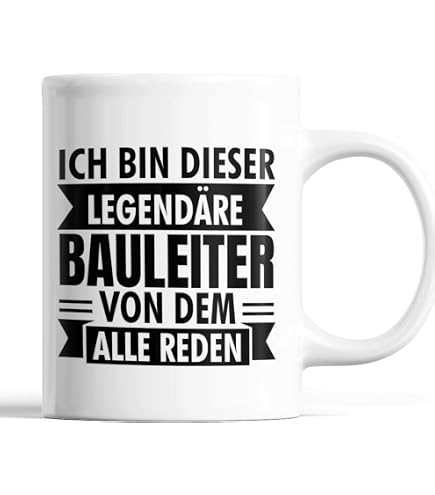Printplanet Tasse 'Fahrlehrer' – Weiß, 325 Ml, Spülmaschinenfest
