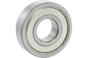 UXCELL sourcing map Roulement 6305ZZ 25 x 62 x 17 mm à Billes à Gorge Profonde à Double Blindage Moteur électrique