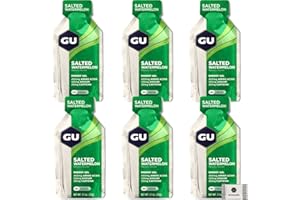 Womanda - GU – żel energetyczny – różne rodzaje – z kofeiną i bez – po 32 g (solony arbuz, 6 żelów)