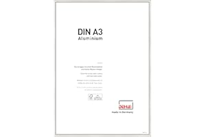 DEHA Design Ramka na zdjęcia Boston, 29,7x42 cm (A3), Srebrny