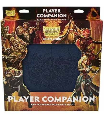 DRAGON SHIELD Player Companion - Blood Red RPG játékos tárolódoboz