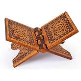 Konya Ahşap Rahle Yakmalı Ahşap Rahle (Mini Boy - 35 Cm),Kahverengi978HYRT000507