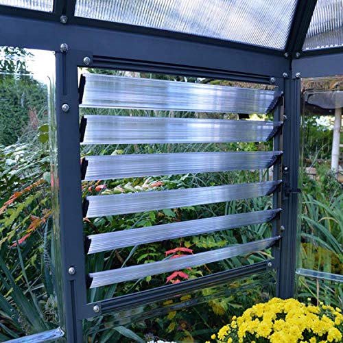 Palram Aluminium Gewächshaus Set Oasis - Menu