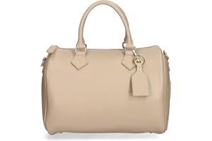 Chicca Borse Borsa Donna a Mano Pelle con Tracolla Bauletto