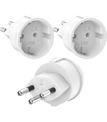 Acquista Brennenstuhl 1508642 Adattatore Da Viaggio Brennenstuhl Adapter Travel Stecksystem Ch Aufsatzde Sicher 1432353