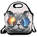 Produktbild Total Solar Eclipse Cat Glasses Lunch Box Bag Lunch Tote Lunch Holder With Adjustable Strap For Kids And Adults For School Picnic Office Travel Outdoor School