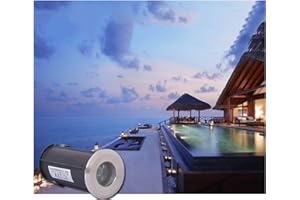 WZYJLYDS Spot LED Piscine Encastrable IP68 Spot LED pour Terrasse Angle de Faisceau de 30° Eclairage Petit Bassin pour Immergé, de Jardin, D'extérieur (Couleur : Blanc Froid, Taille : 42mm-1w(12V))