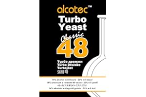 Alcotec 10x Turbohefe 48h Classic, bis 21% Alkohol (10 Packungen)