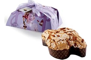 Galup Colomba Pasquale, con Pere e Cioccolato, senza agrumi canditi, Colomba Artigianale, Ricoperta da Glassa alle Nocciole - 750 g