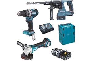 Set Elettroutensili Makita DLX3119TJ 18V 5Ah