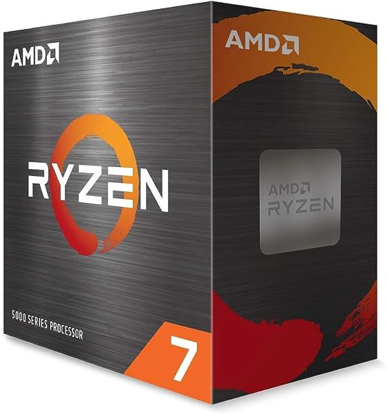 AMD Ryzensets 7 5800X Processor (8 Cores/16 threads, 105W TDP, AM4 socket, 36 MB Cache, 4,7Ghz max boost frequency, no cooler) - 1