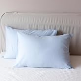Valoroso Tekstil Yastık kılıfı 2'li 50 x 70 cm, Kapaklı (Bebek Mavisi)