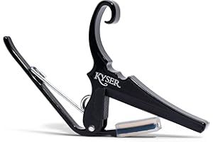 Kyser Kapodaster Quick-Change do gitar klasycznych/flamenco, czarny, KGCB