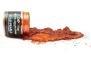 ‎DIPON.DE HIGH PERFORMANCE LIQUIDS & PIGMENTS Epoxidharz Farbpigmente Mahogany Pearl für Giessharz Beton Seifenfarbe Farbpulver Nail Art UV Gel Autolack Flüssiggummi mit Metallic Perlglanz Effekt Mica Schimmer Pulver Pigmente (5 Gramm)