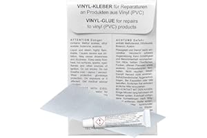 Blue Magic Vinyl-Reparaturset für alle Arten von Weich-PVC - Wasserbetten/Wassermatratzen, Wasserspielzeug, Pools etc.