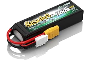 Gens ace Akumulator 4S lipo 5000 mAh 14,8 V 4S1P 50C Bashing Series Lipo Battery z wtyczką XT90, do większości samochodów RC skali 1/8,1/10