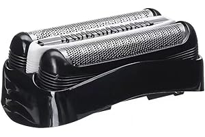 Okaywork Elektryczna głowica goląca do Braun Series 3,32B do Braun Series 3, do głowic golących Braun S3, wymienne ostrza, akcesoria do golarek, siatka na noże (czarna)