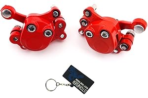 STONEDER- Pinza del Freno a Disco Anteriore e Posteriore e Cuscinetti, per Motori a 2 Tempi da 47cc e 49cc, Mini Quad ATV, Monopattino Elettrico Goped, Moto da Cross da, minimoto.