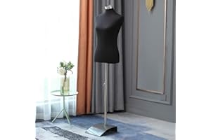 JLSUN Loywe Schneiderpuppe weiblich Schaufensterpuppe Damenbüste Schneiderbüste kleiderpuppe Büste Torso Gr.36/38 JL6020S