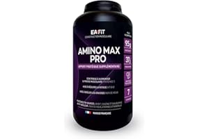 Eafit Amino Max Pro, Caseina, Whey, Ovoalbumina, Integrazione Proteica, Siero del Latte, Proteine ​​della Caseina, Costruzione Massa Muscolare, 375 Compresse, Certificato Antidoping