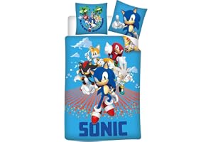 Aymax Sonic sängkläder 100% polyester påslakan 140 x 200 cm + örngott 63 x 63 cm