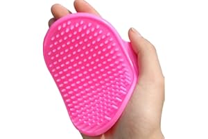 ANIGOOD Pet Dog Cat Grooming Comb & Brush Rake Flea Puppy Animal Hair Trimmer (Pink)