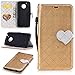 Produktbild Motorola Moto G5 Plus Hülle,Qimmortal® für Moto G5 Plus Premium Elegantes Intelligentes PU Leder Flip Magnetische Schließung Brieftasche innen Geldbörse Standplatz Folio Buch Stil Mit Kreditkarten Steckplätze Gehäuse Abdeckung Haut Schale Fashion Exquisites Muster Für Motorola Moto G5 Plus + 1 x Displayschutzfolie