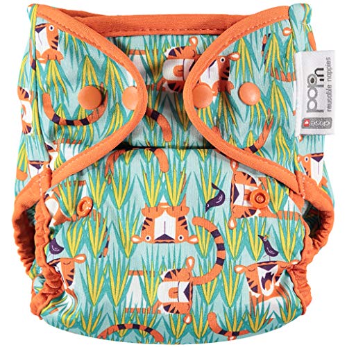 Pop-in - Pañal de bambú simple todo en popper V2